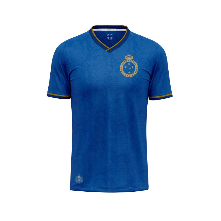 Camisa Cruzeiro 2003 Home Triplice Coroa