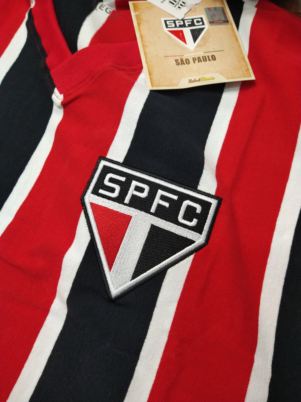 Camisa Retrô São Paulo 1991 Listrada Retrô