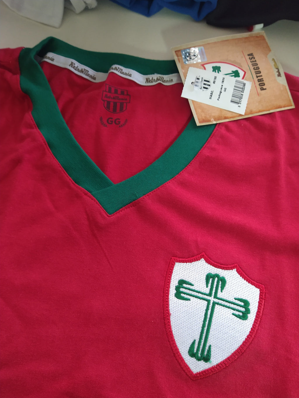 Camisa Retrô Portuguesa SP 1935