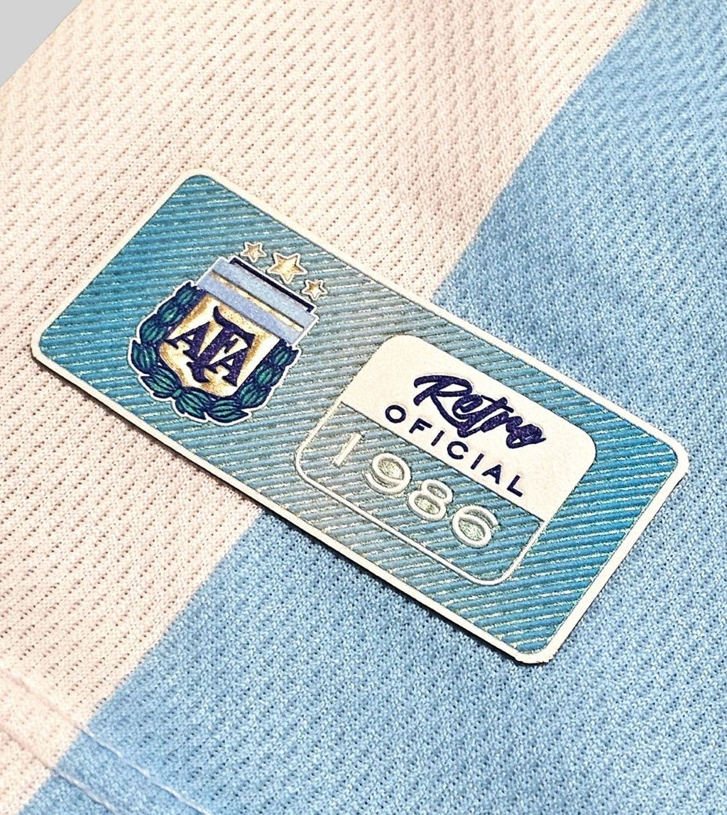 Camisa Retrô Juvenil Argentina 1986 Home