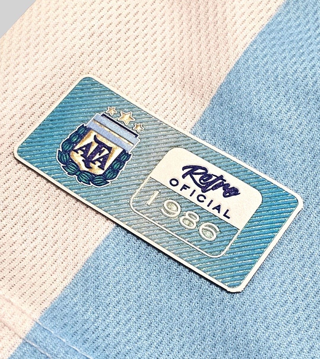 Camisa Retrô Juvenil Argentina 1986 Home