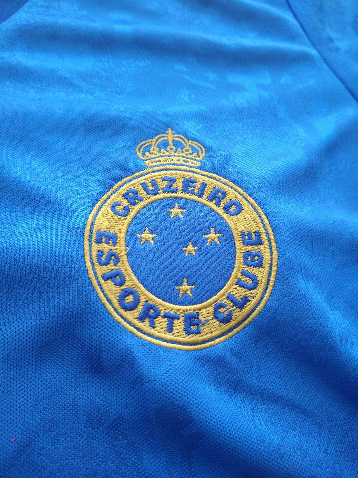 Camisa Cruzeiro 2003 Home Triplice Coroa