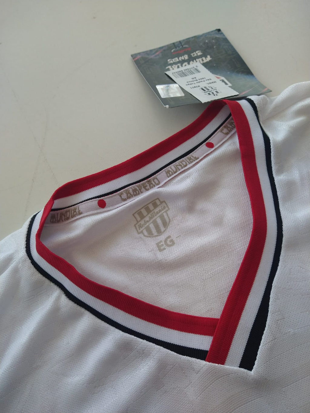 Camisa São Paulo Tokyo 1993 Jacquard Branca